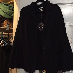 Brand new knit blazer
